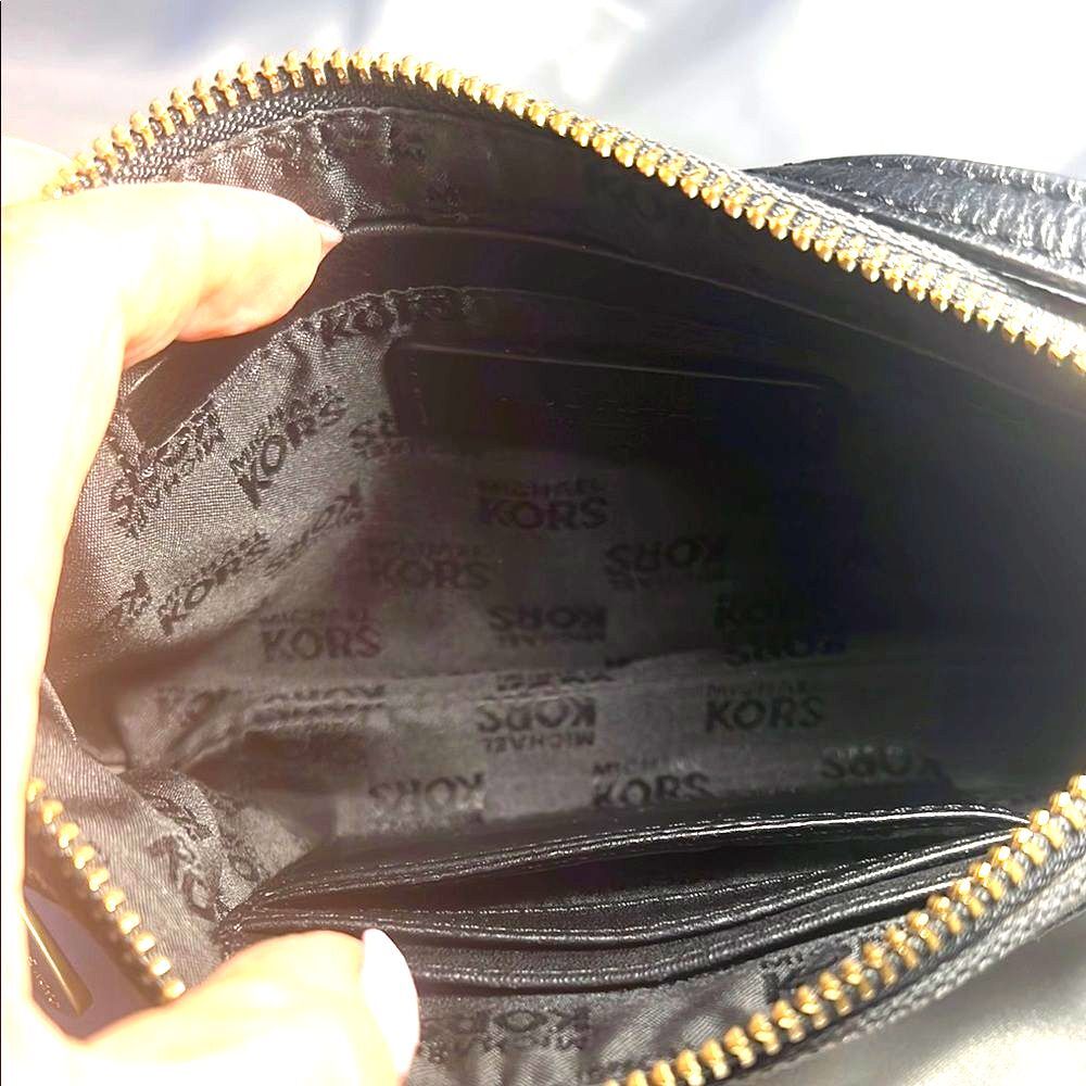 Michael Kors Black Convertable Monogram Wristlet - image 7